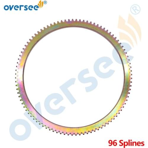 Oversee Flywheel Crown Gear Ring For Tohatsu Outboard Motor Seapro HDX Hidea Hangkai 2T 9.8-18HP Mercury 9.9HP