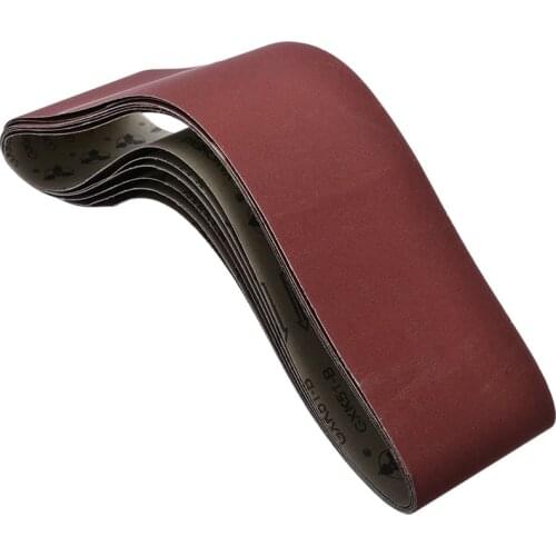 6Pcs 100x915mm Sanding Belts Abrasive Sanding Band with 400 Grit For Belt Sander Tools Metalworking Grinding Polishing