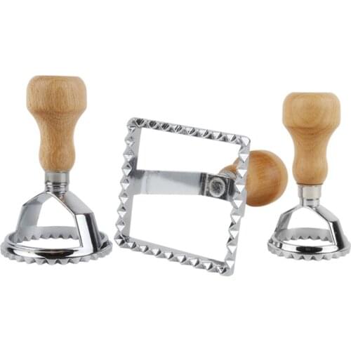 Ravioli Stamp Ravioli Cutter Set Pasta Press Kitchen Kit Ravioli Maker Mold Tool Ravioli Stamp Set Pastry Wheel Set Cake Mold