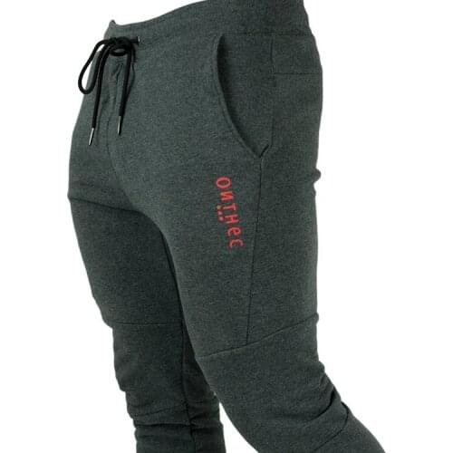 2021 New Slim Fitness Pants Mens Slim Sports Trousers Breathable Running Pants