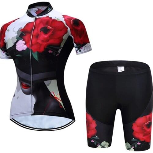 TELETI 2017 Summer Women Mountain Bicycle Cycling Clothing High Quality Cycling Jersey Set Ropa Ciclismo Quick Dry Bike Jersey