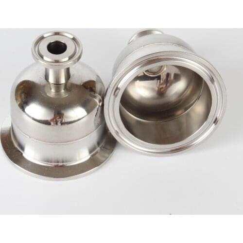 0.5"(12.7mm)OD25 x 2" (51mm )OD64 Tri- Clamp Reducer SS 304 Stainless Steel