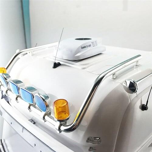 Universal Plastic Roof Air Conditioner Decorative Air Conditioning for 1/14 Tamiya Scania Actros Man RC Truck Tractor Parts