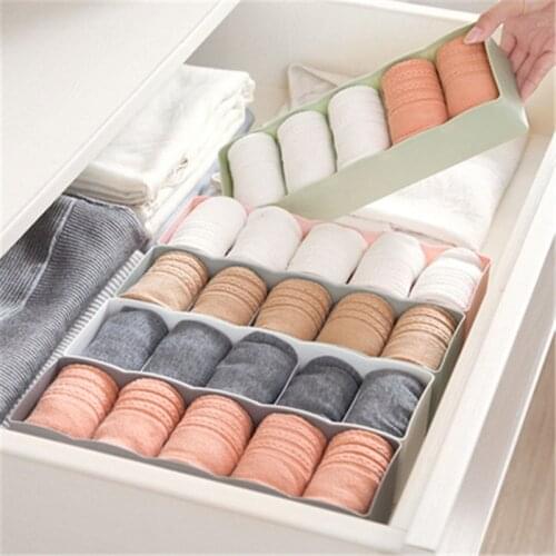 Underwear Tie Drawer Storage Box Clothes Organizer Socks Case
