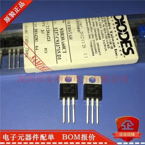 100% New Original In Stock SBR30A60CT 30A60CT TO220