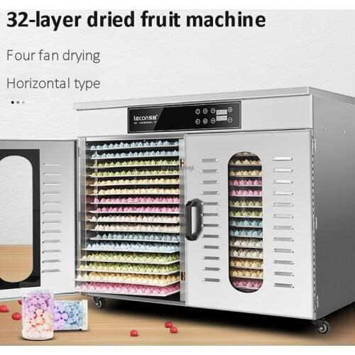 32-layers Commercial Food Dehydrator Drying fruit machine household vegetables & fruits dehydration machine fruit dryer 220v