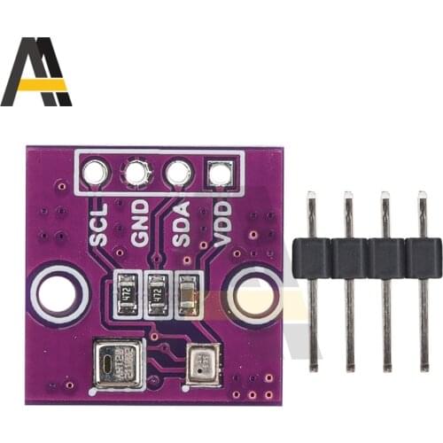 AHT20+BMP280 Temperature Humidity Air Pressure Module DC2-5V Digital Temperature Humidity Atmospheric Pressure Board for I2C