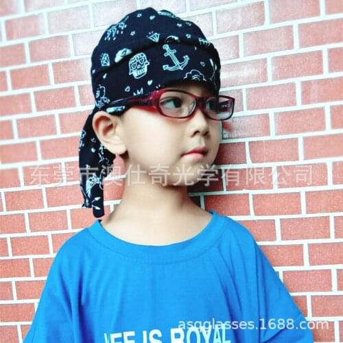 Customized Childrens Athletic Glasses Student Amblyopia Myopia Glasses Rim Plate Quality Decorative Optics