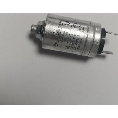 Dish Washer Parts MKP305 3UF 450V aluminum housing capacitor