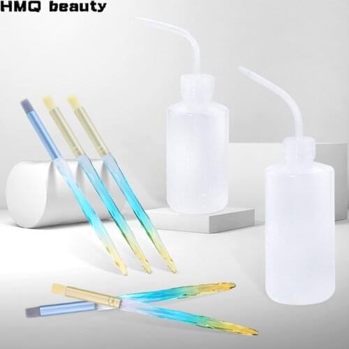 Exclusive Custom Exquisite Crystal Clean Eyelash Brush Eyelash Extension Tool Makeup Brush Beauty Makeup Tool Lashes Accessories