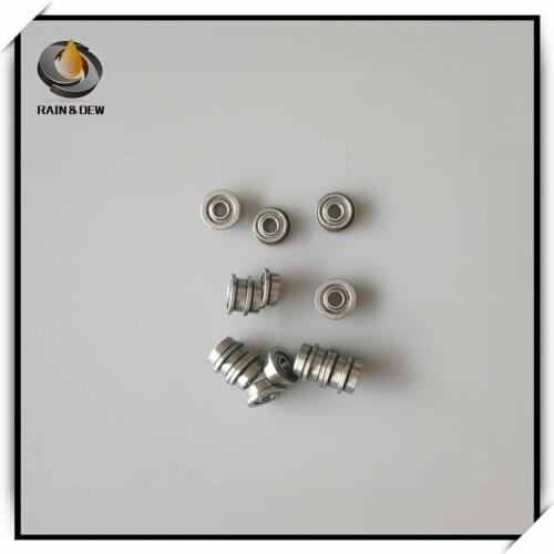 10Pcs 2x5x2.3 mm Flange Ball Bearing MF682ZZ ABEC-7 f682