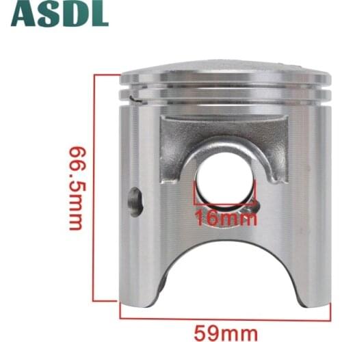 Piston and Ring Kit For Yamaha TZR150 TZR 150 59mm 59.25mm 59.50mm 59.75mm 60mm