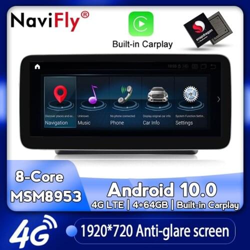 NaviFly Android Car dvd radio multimedia Player GPS Navigation for Mercedes Benz V Class 639 V250 d Exclusive BlueTEC AVANTGARDE