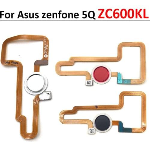 New Fingerprint Sensor Home Return Key Menu Button Flex Ribbon Cable For Asus Zenfone 5 Lite ZC600KL X017D