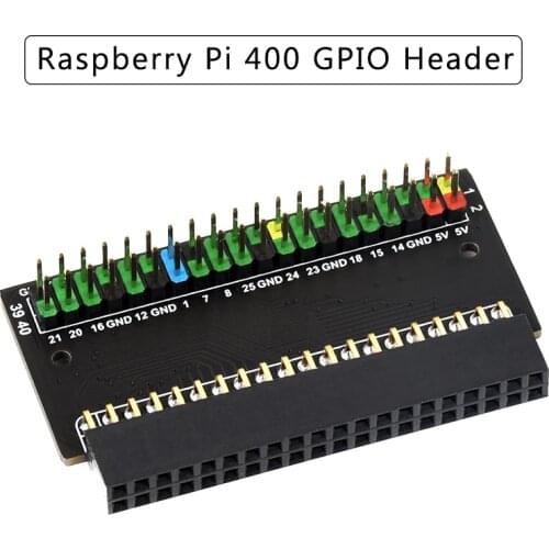 Raspberry Pi 400 GPIO Header Adapter 40 pin GPIO Expansion Board for Raspberry Pi 400