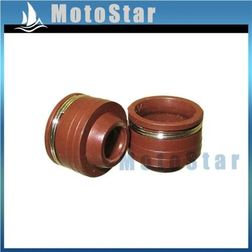 Valve Stem Seals For Lifan YX 125cc 140cc Engine Chinese Pit Dirt Bike Thumpstar Braaap Atomic DHZ SSR Orion Piranha