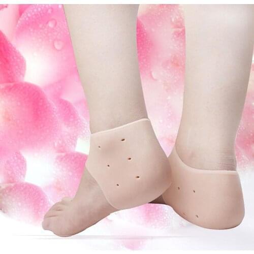 Silicone Foot Care Moisturizing Gel Heel Socks Cracked Foot Skin Care Protector Foot Pedicure Care 30FP13