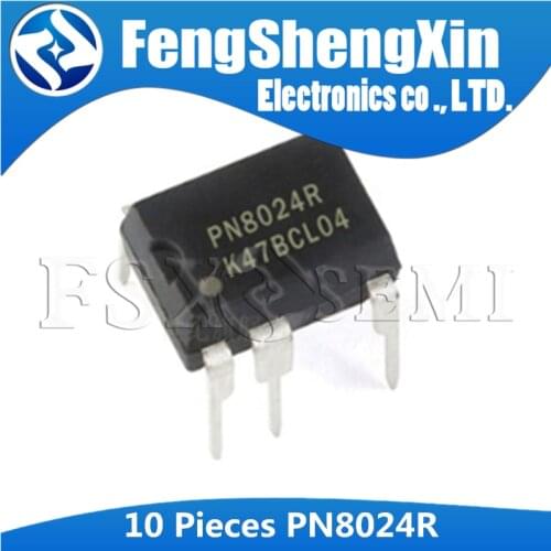 10pcs PN8024 DIP-7 PN8024R DIP 8024R DIP7 PN8024A Electric rice cooker computer board power management chip IC