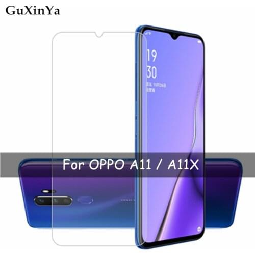 2pcs Tempered Glass For OPPO A11 Screen Protector Glass For OPPO A11 Anti-scratch Glass For Oppo A11x / A11 Tempered Glass 6.5