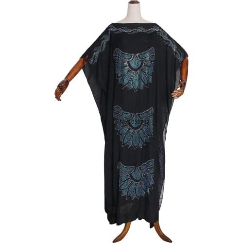 2020 summer sexy african women o-neck polyester plus size long dress