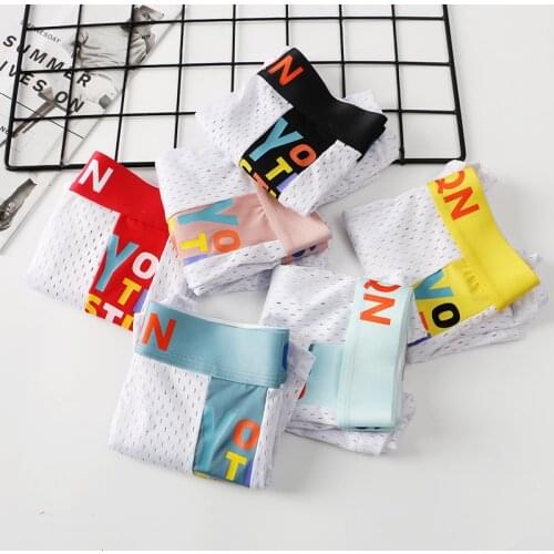 Xiaomi 3pcs Mens Underwear Cotton Boxers Man Breathable Panties Solid Shorts Brand Underpants Men Boxer Sexy Mens Underwear