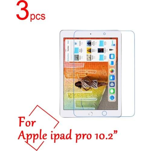 3pcs Ultra Clear glossy/Matte/Nano anti-Explosion LCD Screen Protector Cover Film For Apple ipad pro 10.2" 2019 Protective Film