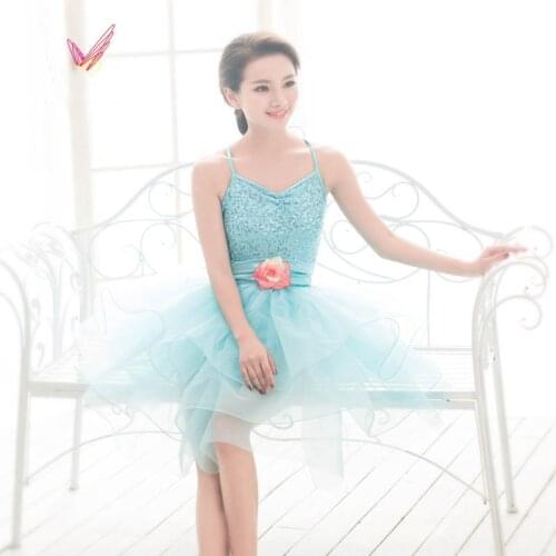 Free Shipping Fairy Ballet Dance Dress Girls Ballet Tutu Dance Leotard Girls Professional Ballet Tutu Dancing Costume For Women