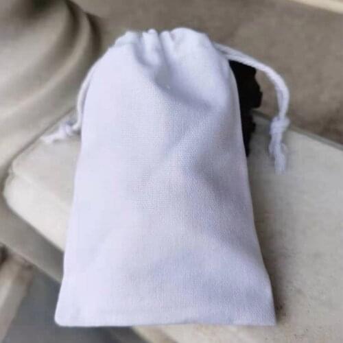 White Cotton Gift Packaging Pouch 8x10cm 9x12cm 10x15cm 13x17cm 15x20cm pack of 50 Wedding Birthday Party Favor Bag