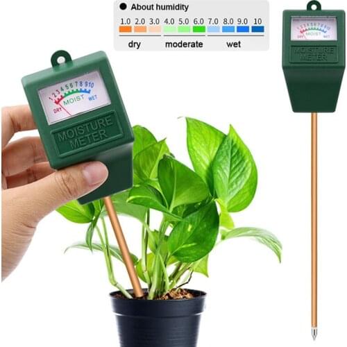 Soil Moisture Measuring Sensor Tester Humidity Hygrometer Hydroponic Gardening Water Plant Flower Soil PH Tester Light Meter