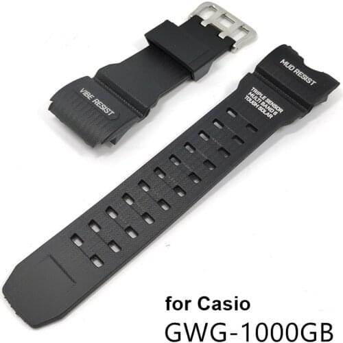 For Casio G-Shock GWG-1000GB gwg-1000gb Sport Waterproof Men Women Replacement Silicone Watch Bracelet Band Watch Accessories
