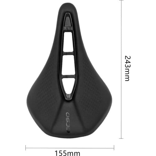 EC90 arione cx Ultra-light Hot Sale Bicycle Riding Saddle 243-155 mm Ultralight Bicycle Seat Bicycle Saddle PU Leather Saddle