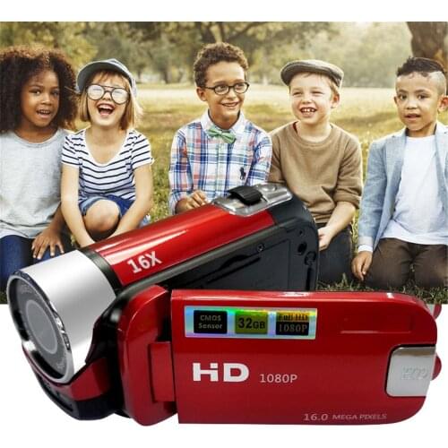 Vlog camera 1080P Full HD 16MP DV Camcorder Digital Video Camera 270 degree Rotation Screen 16X Night Shoot Zoom Digital Zoom