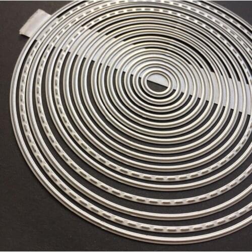 Circle framlits thin metal die scrapbooking sm990054, 100mm diameter