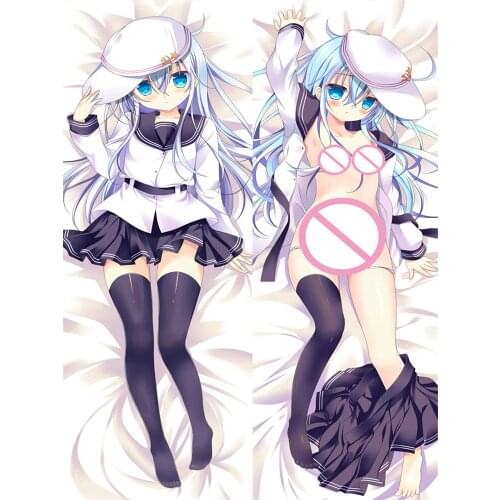 Coscase Japanese Anime Hugging Body Pillowcase Kantai Collection KanColle Hibiki otaku Dakimakura Throw Pillow Cover