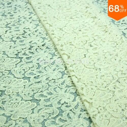 POp63-5 textile quality cotton embroidered cloth embroidered mesh cotton fabric wholesale embroidery processing