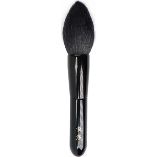 Professional Handmade Makeup Brushes Soft Saikoho Goat Hair Large Tapered Face Powder Brush Cosmetic Tools Make Up Brush