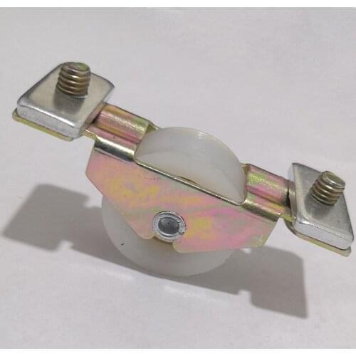 Sliding Door Plastic Steel Window Pulley Glass Aluminum Alloy Brass Wheel Muted Nylon Roller Hardware