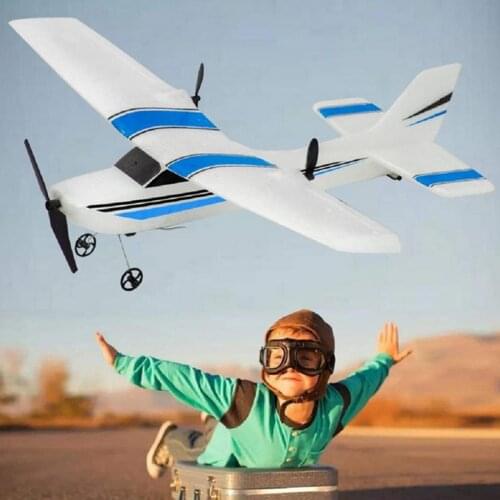 Airplane Toy Remote Control Glider Plane 6-axis Rechargeable Children Flying Aircraft Toy Remote Control Glider Plane Kit