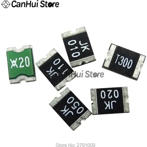 20PCS 1812 0.05A 0.1A/0.2A/0.5A/0.75A/1.1A/1.5A/1.6A/2A/2.6A/3A/3.5A SMD Resettable Fuse PPTC PolySwitch Self-Recovery Fuse