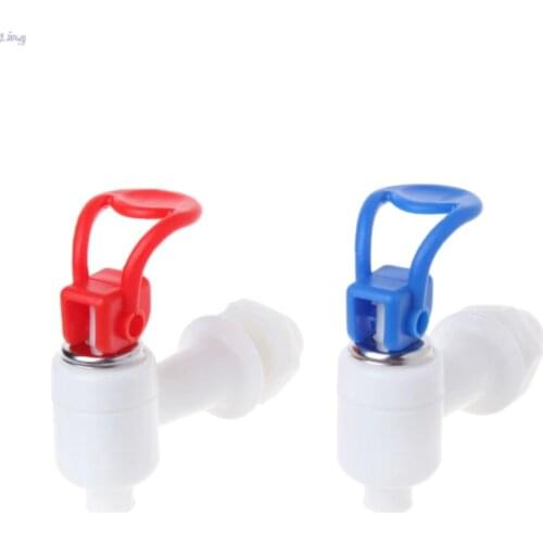 2 Pcs Universal Size Push Plastic Type Faucet Tap Water Dispenser Replacement