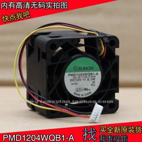Brand new SUNON PMD1204WQB1-A 12V 9.1W 4CM 4028 3PIN cooling fan