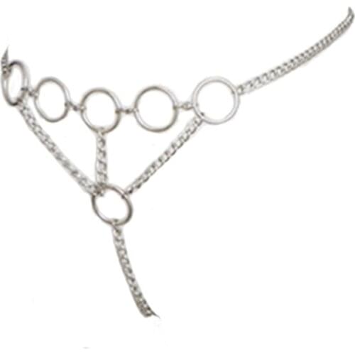 Women Metal Chain Crotchless Panties Open Crotch Erotic Panties Porno Lingerie Fetish Lingeries Fantasia Exotic Apparel