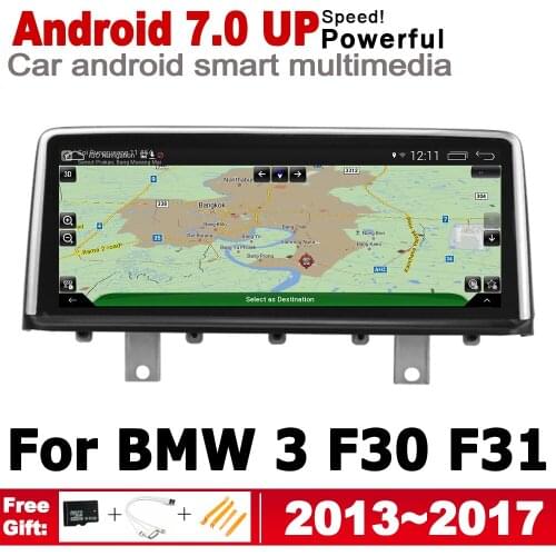 Android touch screen car player For BMW 3 F30 F31 F35 2013~2017 NBT original Style Bluetooth WiFi BT Autoradio gps navigation