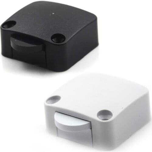 2 Pcs Automatic Reset Switch Wardrobe Cabinet Light Switch Door Control Switch For Home Furniture Cabinet Cupboard Light Switch