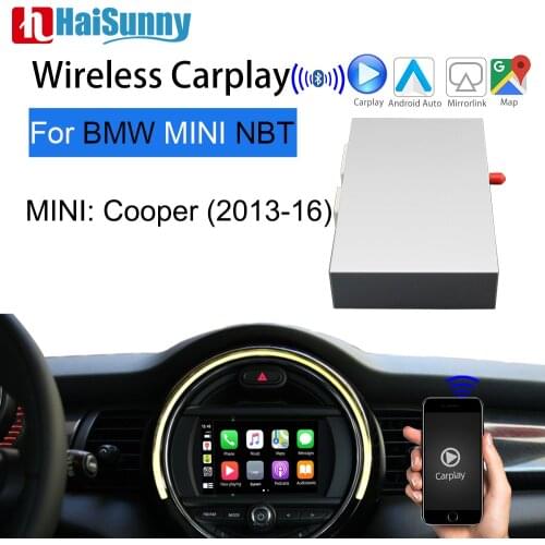 Wireless CarPlay MMI Android Auto Interface Box for BMW Mini Cooper F54 F55 F56 F60 2013-2016 NBT MuItimedia iOS Navigation