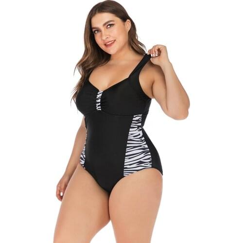 One Piece Swimwear Women Push Up Bathing Suit Female Vintage Swimming Wear Bandage Size S-5XL