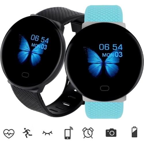 D19 IP67 Waterproof Bluetooth Heart Rate Monitoring Sports Smart Watch Bracelet Sleep Monitoring Sport Smart Watch