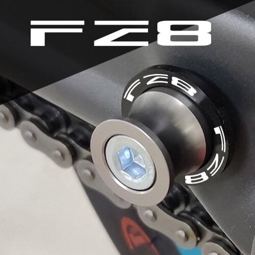 For Yamaha FZ8 2010 2011 2012 2013 2014 2015 2016 2017 2018 2019 2020 Motorcycle 6MM Swingarm Spools Slider Stand Screws FZ8
