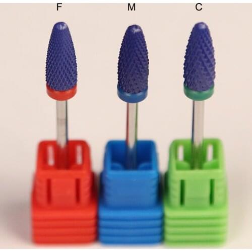 Hope Sales Ceramic Nail Drill Bit 3/32" Nail Milling Cutter Manicure Pedicure Drill Machine & Accessory Nail Tools 2019