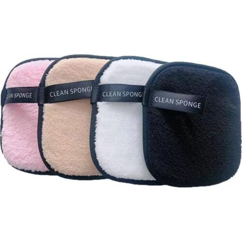 Reusable Nail Art Cleaning Wipe Microfiber Cloth Pads New Double Layer Face Cleansing Towel Makeup Remover Puff Cotton